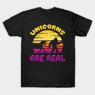 Unicorns are real, Bigfoot ed. T-Shirt